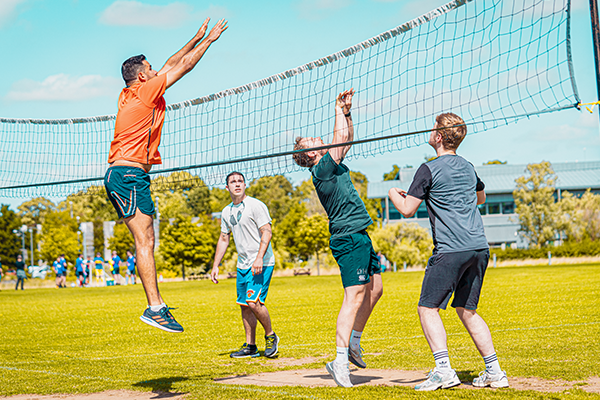 Volleyball at Granta Park